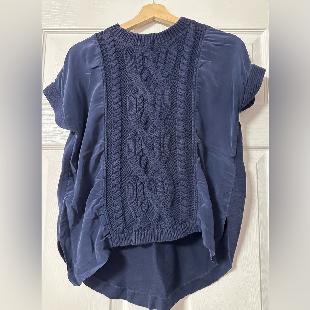 Karen Millen navy blue short sleeve